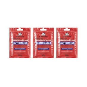Sache Maxihair 50G Cauterizacao - Kit Com 3Un