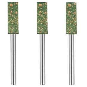Kit 3 Ponta Montada 6Mm Gergelim Haste 3Mm Micro Retífica
