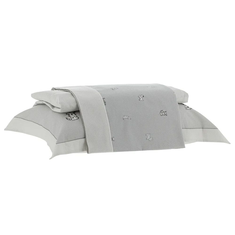 Jogo de Cama Solteiro Kacyumara Satinee Luke 3Pçs 300Fios