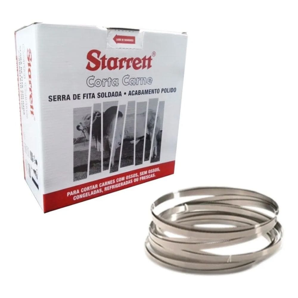 Lâmina Serra Fita Corta Carne 3,10m Starrett - Caixa C/5 Un