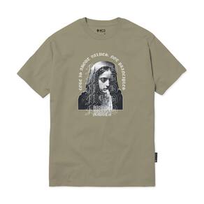 Camiseta MCD Perg Santa WT24 Masculina Cinza Stone
