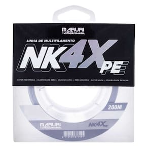 Linha Multifilamento Maruri By Nakamura NK 4X 0,33mm 44lb
