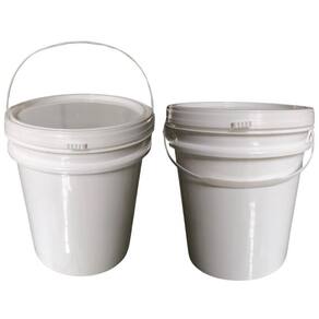 Balde Para Pinceis 5L Com Alça 2 Pçs