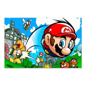 Quebra-cabeça Mario Personalizado 60 Peças