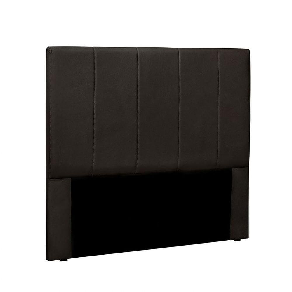 Cabeceira Arizona Cama Box Queen 160 Cm Corino Marrom