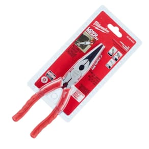 Alicate Meia Cana Reto Longo 8" MILWAUKEE 48-22-6101