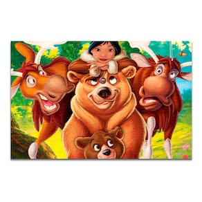 Quebra-cabeça Personalizado Irmão Urso 60 Peças