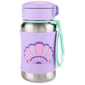 Garrafa Térmica de Inox Skip Hop Spark Style Concha Roxo