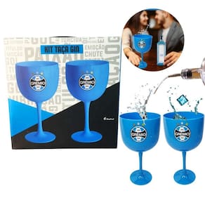 Kit 2 Taças Copo Gin Drinks Coquetéis Bebidas 580Ml Festa