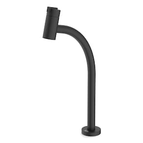 Torneira para Lavatório de Mesa Bica Alta New Singles One Preto Matte