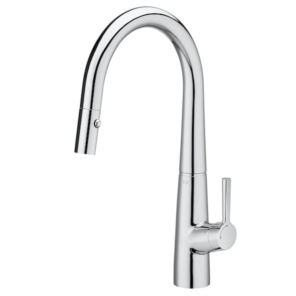Monocomando para Cozinha de Mesa Bica Extraível U" com 2 Funções Syra Cromado
