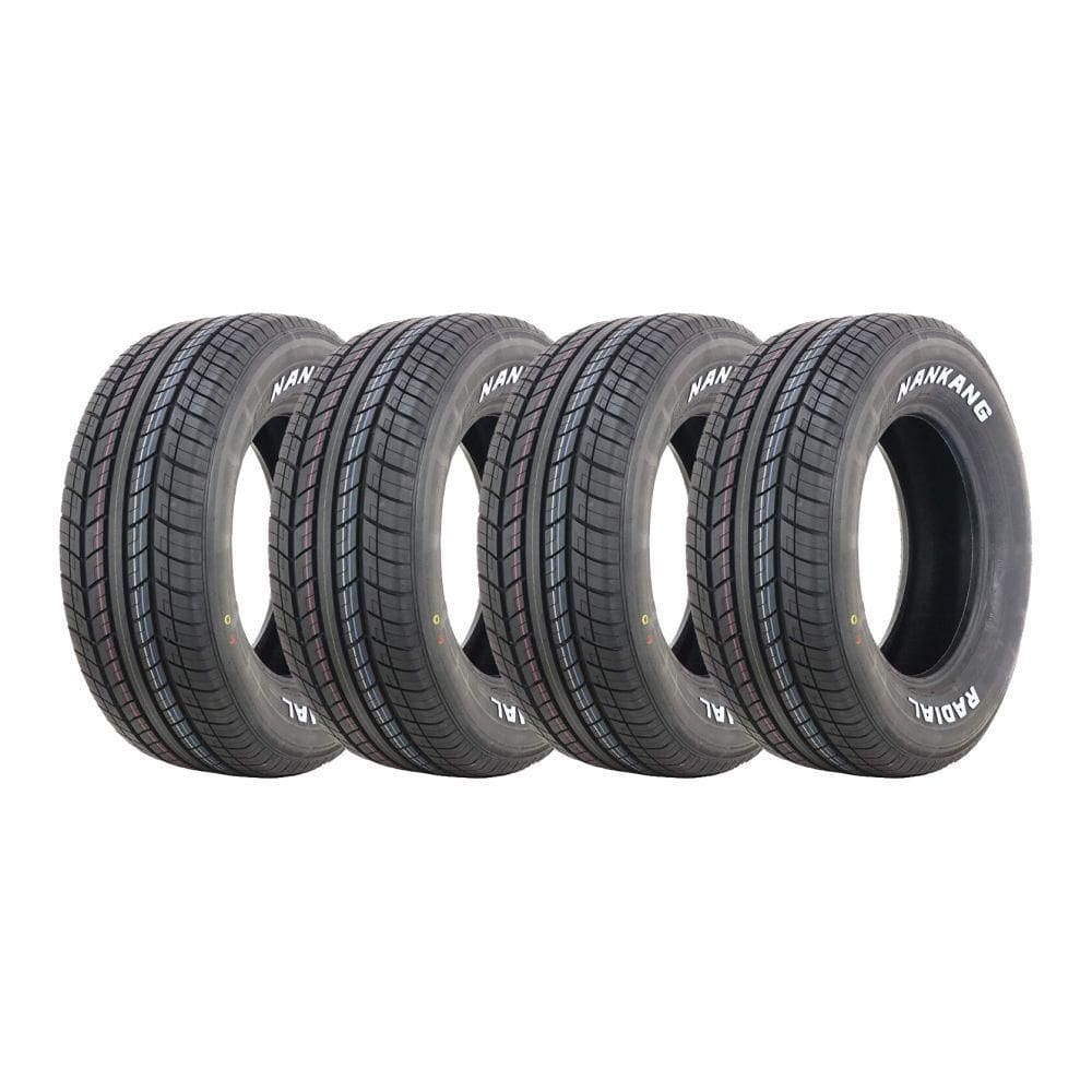 Kit 4 Pneus Nankang Aro 14 245/60R14 Radial N-729 Letras Brancas 98H