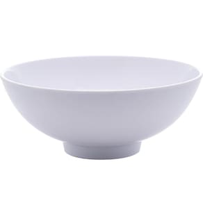 Bowl de Melamina Branco Milão Lyor 15x6cm Cumbuquinha Tigela para Caldos Cereais Saladas