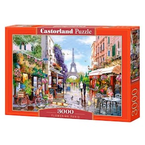 Puzzle 3000 Peças Flores em Paris - Castorland - Imp.