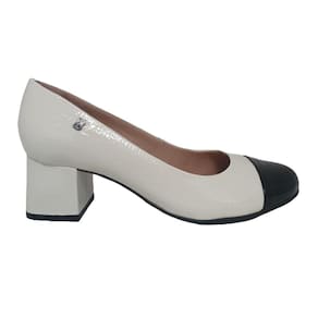 Sapato Scarpin Salto Bloco Bottero Em Couro 353804