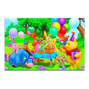 Quebra Cabeça Personalizado Ursinho Pooh 60 Peças