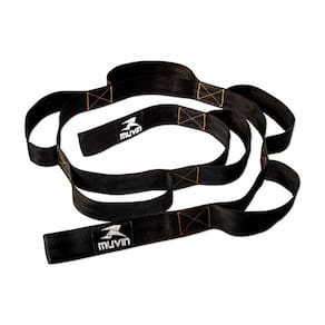 Fita de Alongamento Muvin Rígida 160cm - com 8 Alças de 15cm