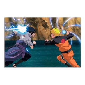 Quebra-cabeça Personalizado Naruto Vs Sasuke 60 Peças