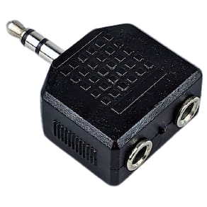 Extensor P2 Duplo Adaptador Conector Dois Fone Ouvido No
