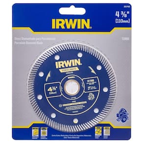 Disco Diamantado IRWIN Turbo Porcelanato 4.3/8 110mmX20mm