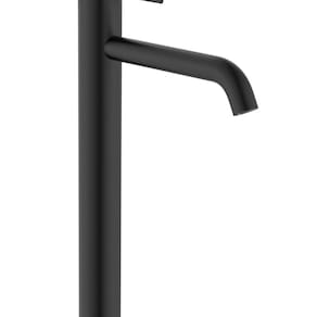 Monocomando para Lavatorio de Mesa Bica Alta Ona Matte Black