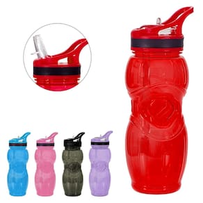 Garrafa Plástico 650ml com Canudo Squeeze - Art Sport - PANAMI