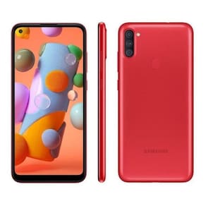 Usado: Samsung A11 64 GB Vermelho - Excelente