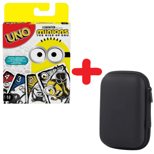 Kit Case Jogo de Cartas UNO Minions Casas Bahia