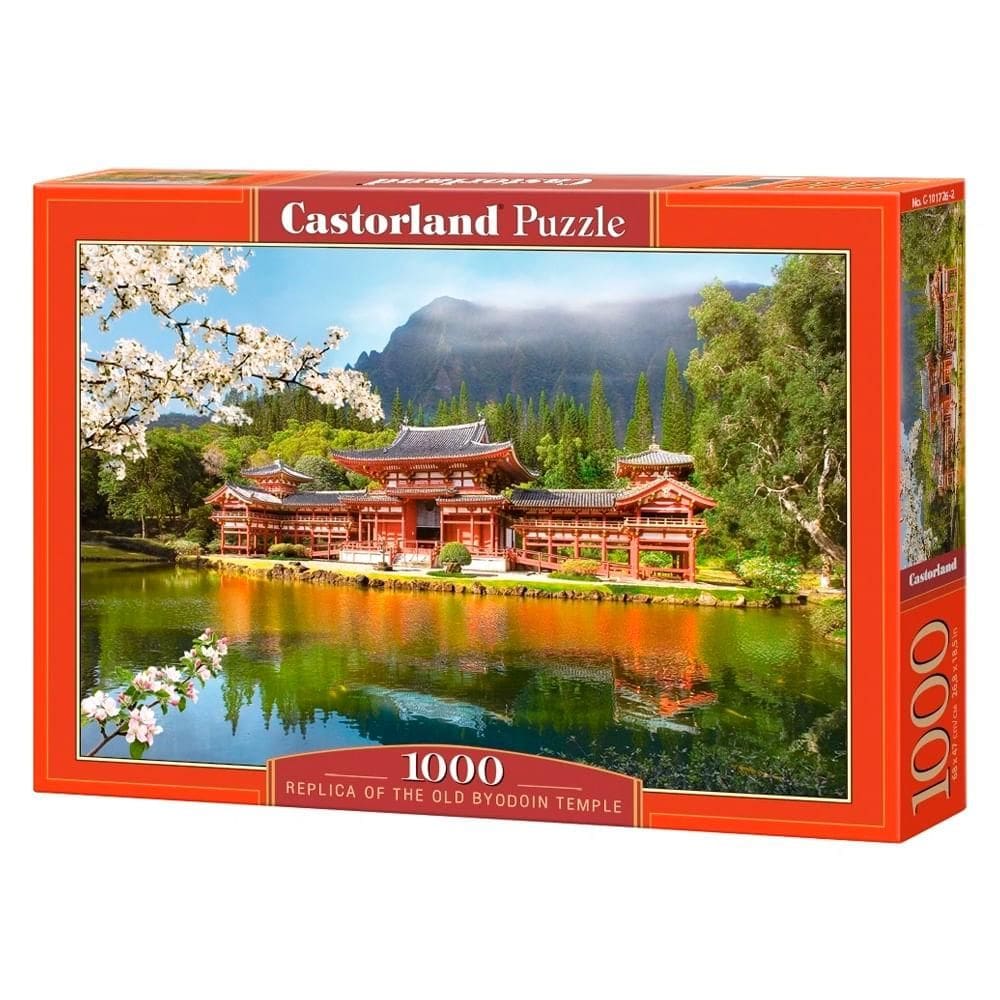 Puzzle 1000 peças Templo Byodoin - Imp. Castorland