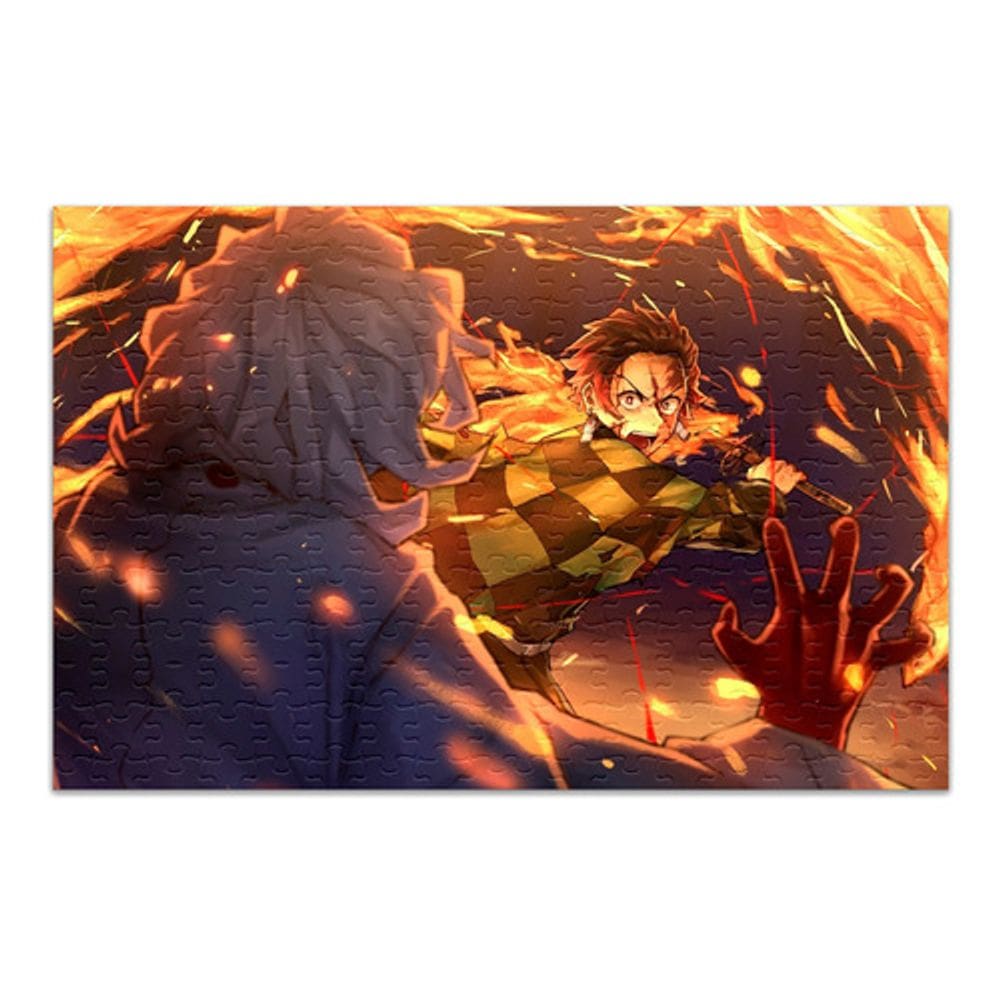 Quebra-cabeça Kimetsu No Yaiba Personalizado 48 Peças