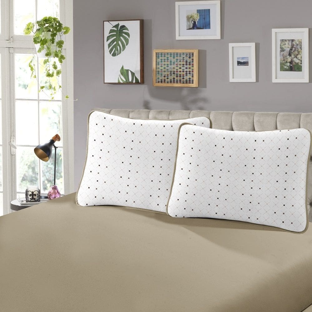 Jogo Cama King SBX Rubi Malha Berlim Bege