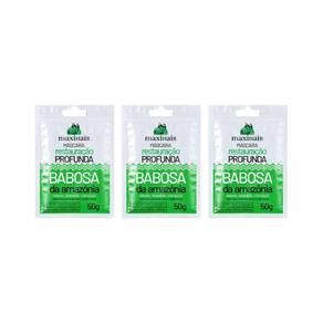Sache Maxihair 50G Babosa Da Amazonia - Kit Com 3Un