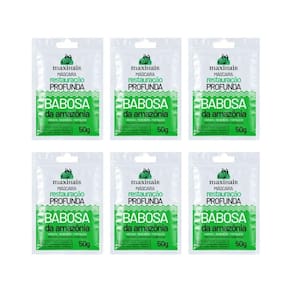 Sache Maxihair 50G Babosa Da Amazonia - Kit Com 6Un