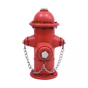 Miniatura Porta Moeda Hidrante Vermelho 24cm - Tudo em Caixa