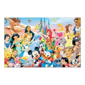 Quebra Cabeça Personalizado Personagens Disney 48 Peças