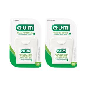 Fio Dental Gum 129M Menta - Kit Com 2Un
