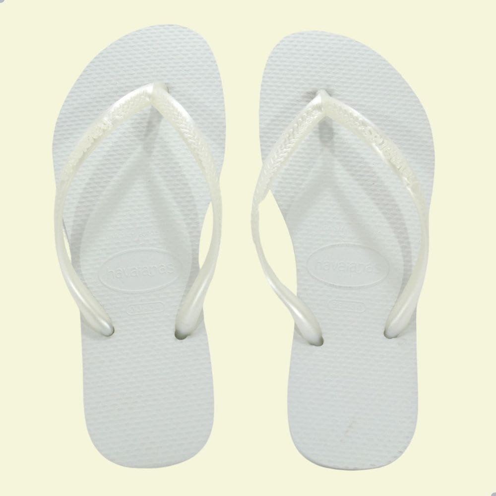 Chinelo Havaianas Slim Branco
