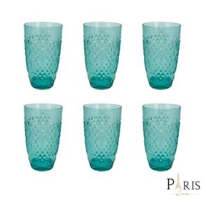 Conjunto 6 Copos de Acrílico Verde 15,5cm RJW0009 BTC