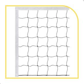 Rede De Volei 9,5Mts 3 Lonas Fio 1Mm Seda Sports Mania