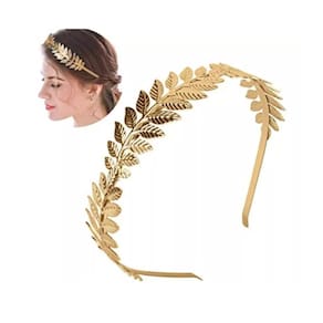 Tiara Arco Coroa Deusa Grega Adereço Festas