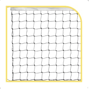 Rede De Volei 9,5Mts 1 Lona Fio 1Mm Seda Sports Mania