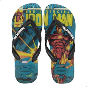 Chinelo Havaianas Top Marvel Classics Preto