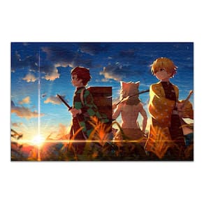 Quebra-cabeça Demon Slayer Personalizado 48 Peças