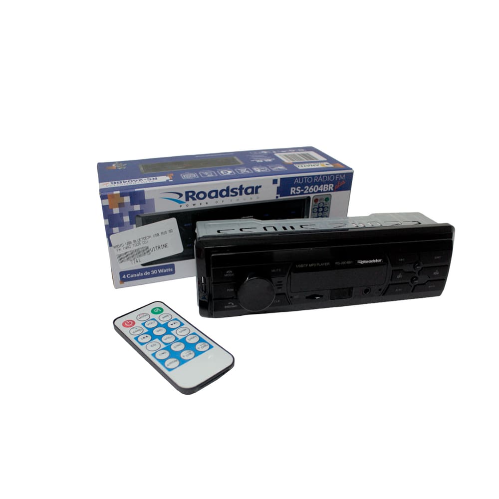 Radio Usb Bluetooth Usb Aus Sd Fm (Nao Toca Cd)
