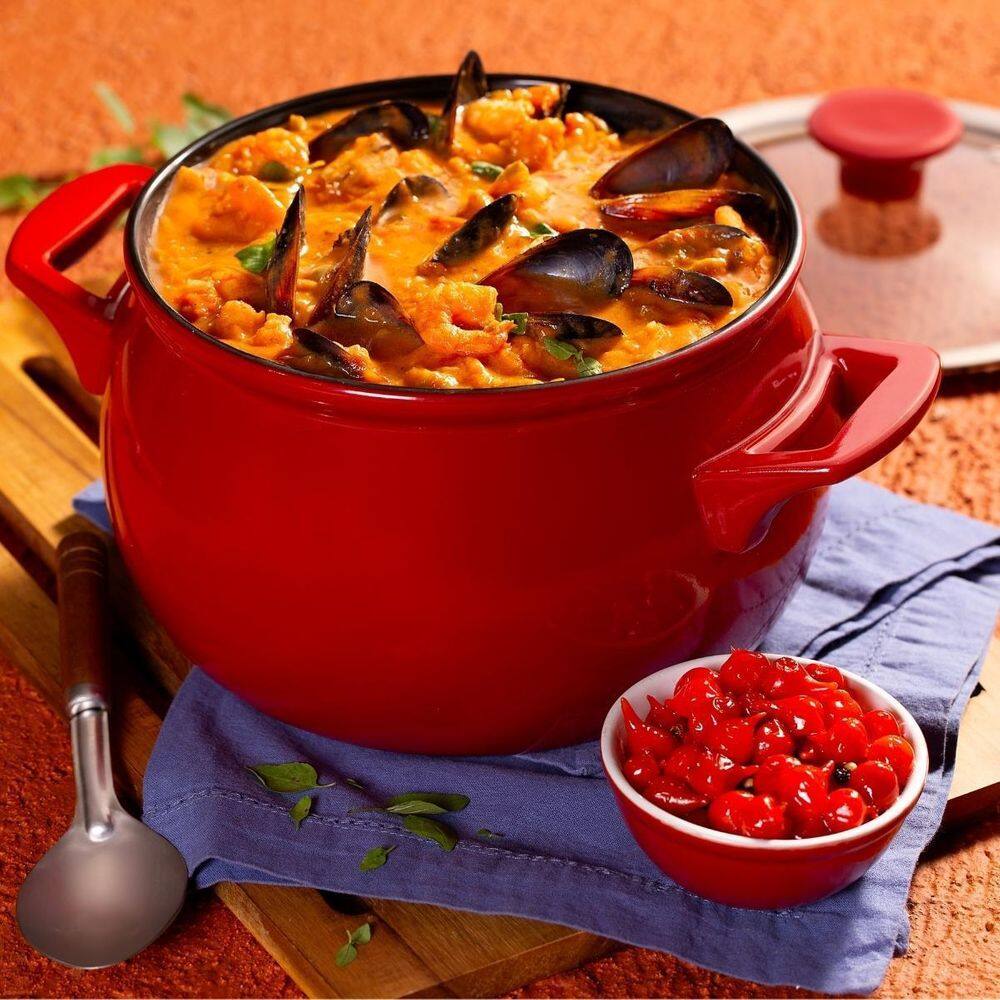 Jogo Panelas Cerâmica New Premie Joy | Casas Bahia