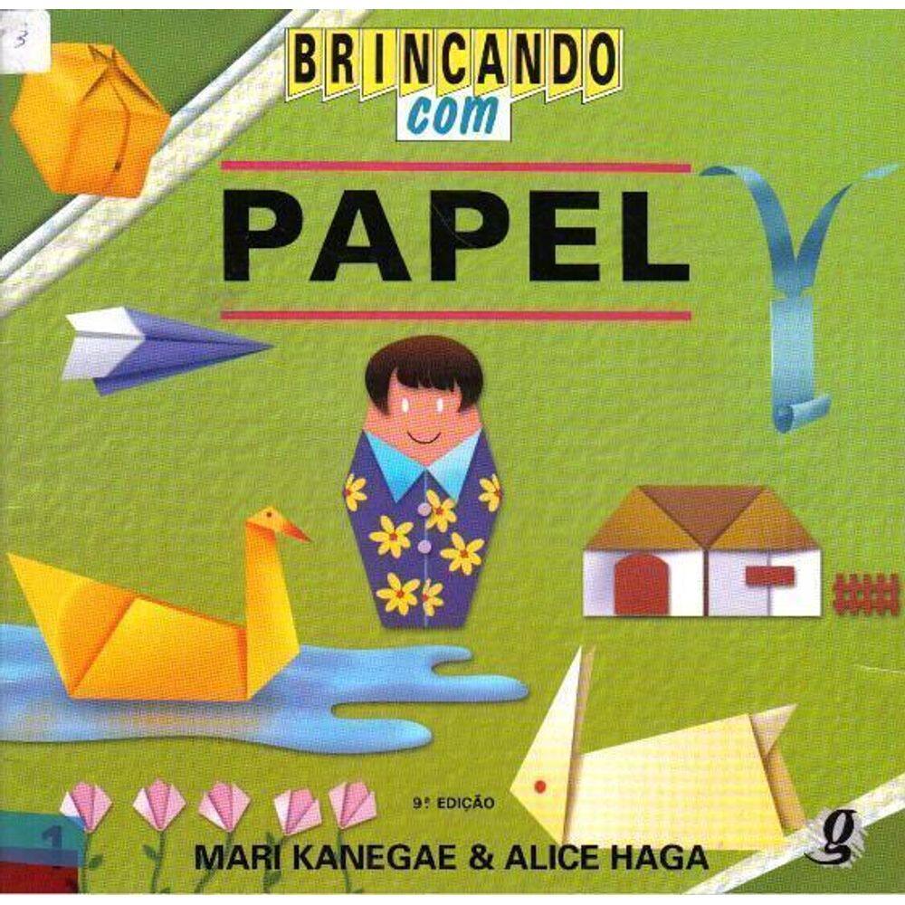 Livro Brincando Com Papel Capa Comum