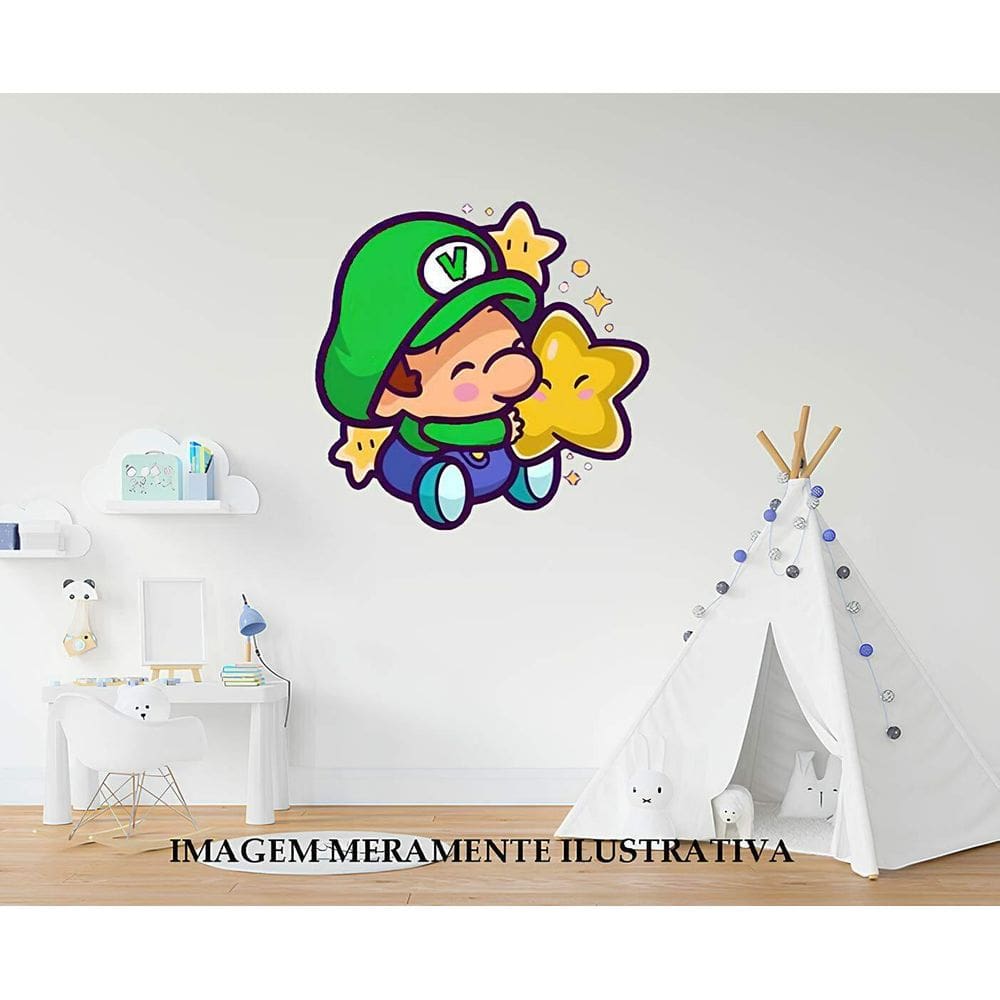 Adesivo De Parede Super Mario Baby Mod01