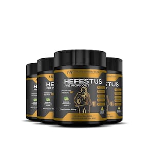 4X Hefestus Pre-Workout Sabor Limonada Suica Hf Suplementos