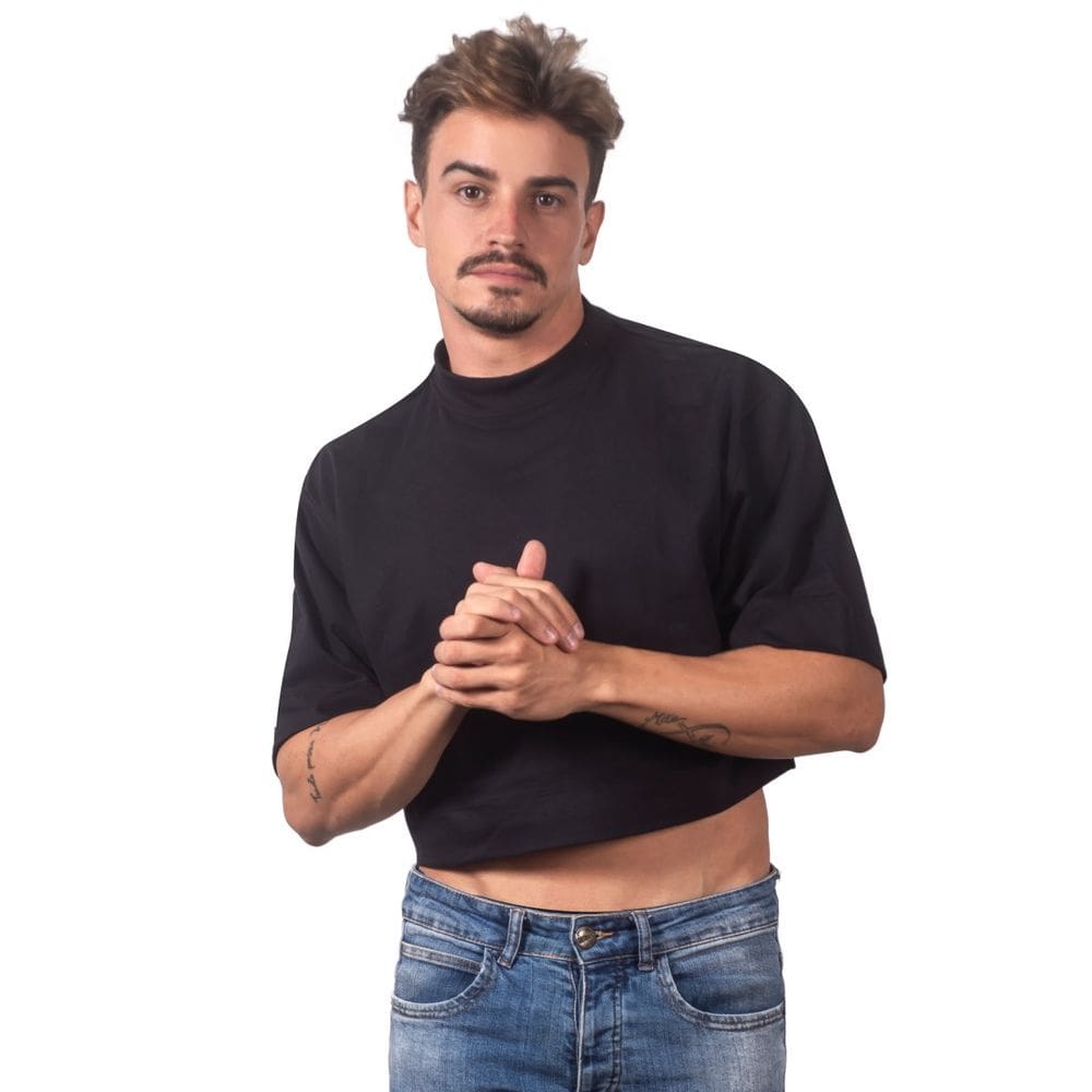 Cropped Masculino Silverlight Oversized - JWilas Streetwear