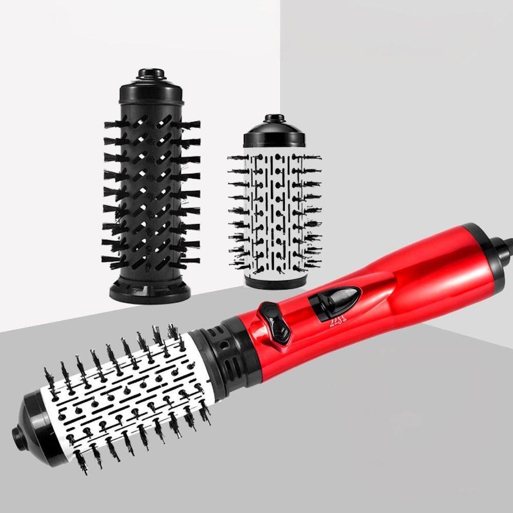 Escova Rotativa 2 Em 1 Top Modela Seca Alisadora Cabelo